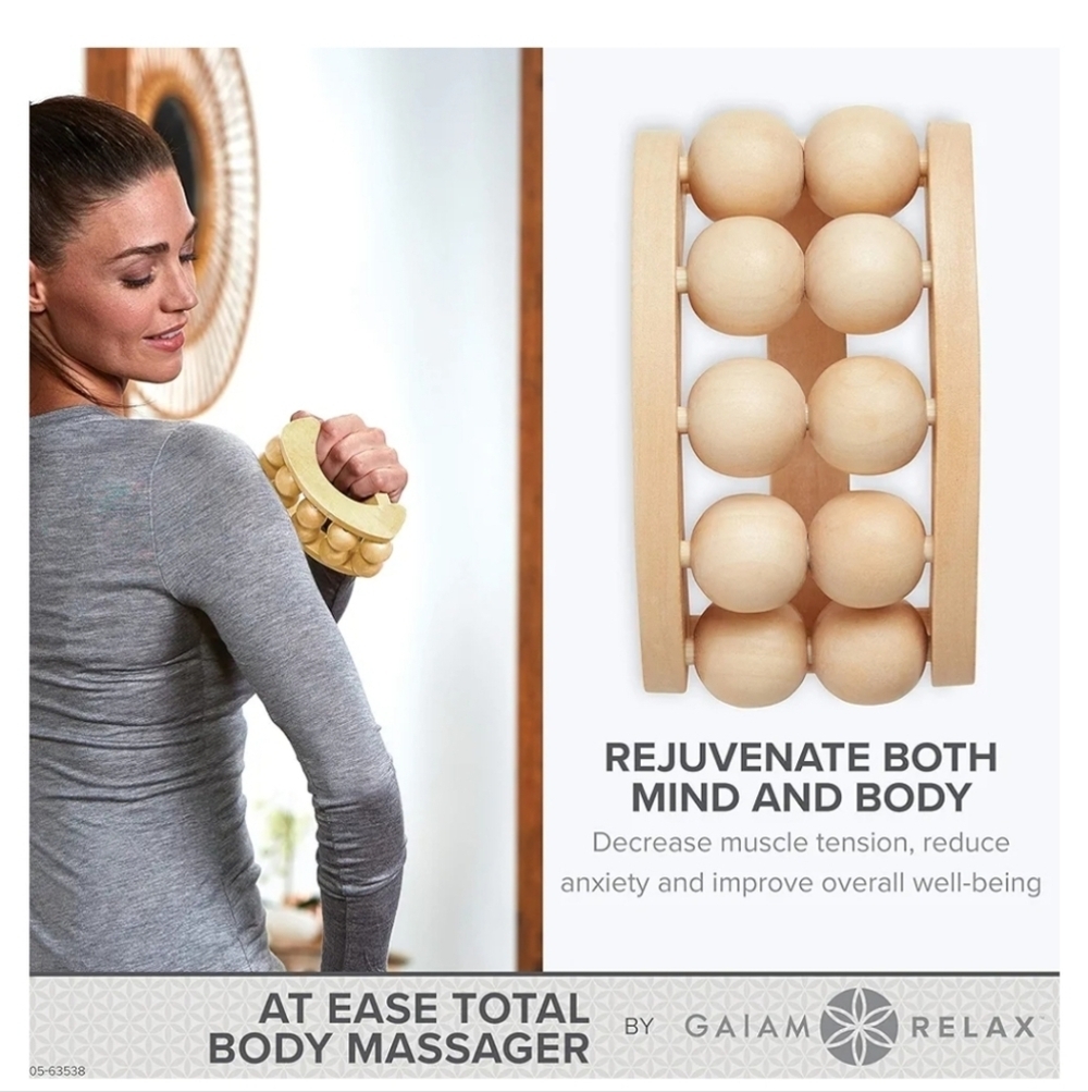 Gaiam Natural Wood Massager